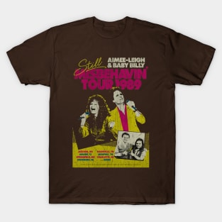 Still Misbehavin' Tour 1989 - Cracked art T-Shirt